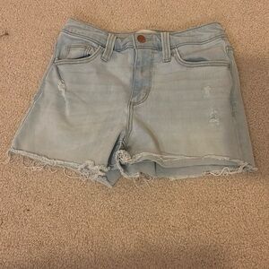 denim/jean shorts size 0